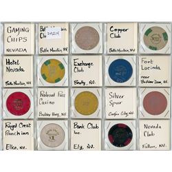H. Don Allen Collection - Casino Gaming (Gambling) Chips