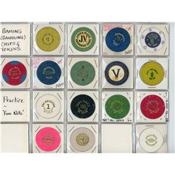 H. Don Allen Collection - Casino Gaming (Gambling) Chips