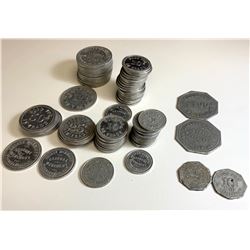 Bulk lot of 80, Magnetawan, Ontario Tokens.
