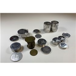 Bulk lot of 98 Torex Tokens.