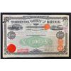 Image 1 : Toronto Grey & Bruce Railway Co. Stock Certificate