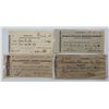 Image 1 : H. Don Allen Collection - Four Early Private Bank Cheques, England and Australia.