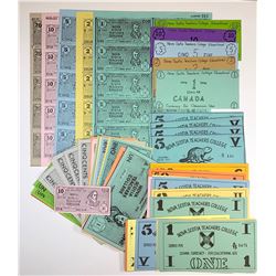 H. Don Allen Collection - School Currency for Educational Use, Nova Scotia Teachers Col