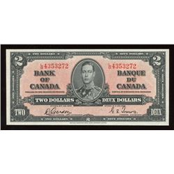Bank of Canada $2, 1937