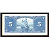 Image 2 : Bank of Canada $5, 1937 - Scarce Osborne Signature
