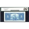 Image 2 : Bank of Canada $5, 1937