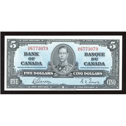 Bank of Canada $5, 1937