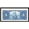 Image 2 : Bank of Canada $5, 1937