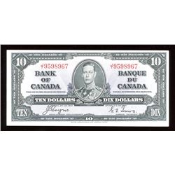 Bank of Canada $10, 1937
