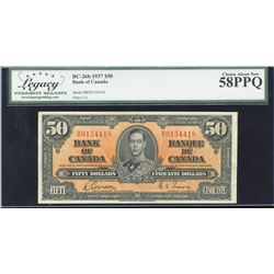Bank of Canada $50, 1937