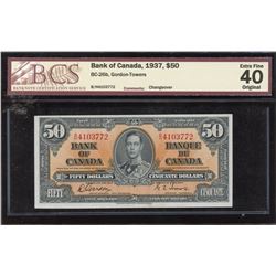 Bank of Canada $50, 1937