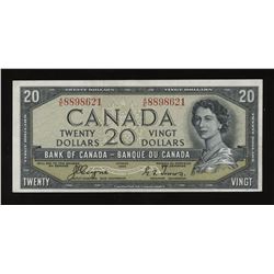 Bank of Canada $20, 1954 Devil's Face