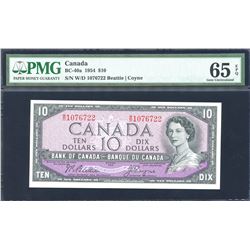 Bank of Canada $10, 1954