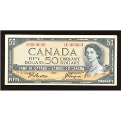 Bank of Canada $50, 1954