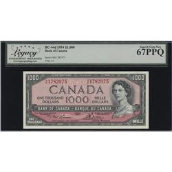 Bank of Canada $1000, 1954