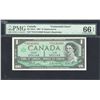 Image 1 : Bank of Canada $1, 1967 - Replacement Note