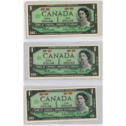 Canada $1 Banknote Collection