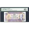 Image 1 : Bank of Canada $10, 1971 - Low Serial Number