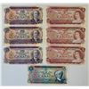 Image 1 : Multi-colour Uncirculated Banknote Lot of 7 Notes