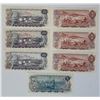 Image 2 : Multi-colour Uncirculated Banknote Lot of 7 Notes
