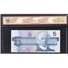 Image 2 : Bank of Canada $5, 1986
