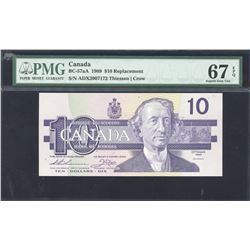 Bank of Canada $10, 1989 Replacement Note