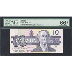 Bank of Canada $10, 1989 Circulation Issue