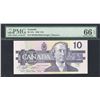Image 1 : Bank of Canada $10, 1989 Circulation Issue