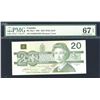 Image 1 : Bank of Canada $20, 1991