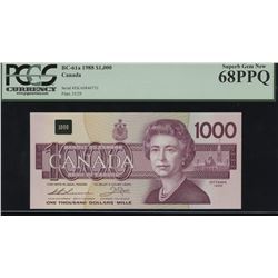 Bank of Canada $1000, 1988