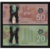 Image 1 : Bank of Canada $20 & $50 Lot - Radar