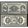 Image 1 : The Dominion of Canada $2, 1913, type as DC-22, Face and Back Photographic Model