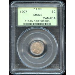 1907 Five Cents