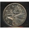 Image 1 : 1947 Twenty-Five Cents - Maple Leaf