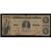 Image 1 : Colonial Bank of Canada $4, 1859