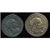 Image 1 : Roman Imperial - Tetrachy (293-313 AD) Group. AE Follis. Lot of 2