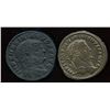 Image 1 : Roman Imperial - Tetrachy (293-313 AD) Group. AE Follis. Lot of 2