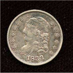 US half-dime 1833, VF grade