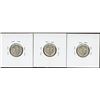 Image 2 : USA 1940 Mercury Dime, PDS Set. Lot of 3