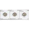 Image 1 : USA 1943 Mercury Dime, PDS Set. Lot of 3