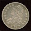Image 1 : US Capped Bust 50c, 1812, F+ grade,