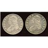 Image 1 : 1824 & 1830 USA Half Dollars