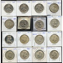 USA Half Dollars - Lot of 30