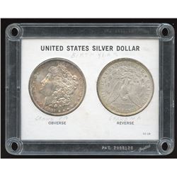 United States Grandma's 1896 & Grandpa's 1881 S Silver Dollars