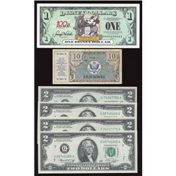 USA Potpourri of Coins, banknotes, related