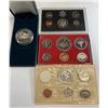 Image 3 : US Mint Sets: 1963 (silver 10c, 25c, 50c), 1976, 1983 plus 1990 proof silver dollar (Eisenhower Cent