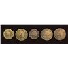 Image 1 : Lot of 5 Replica California Gold Tokens