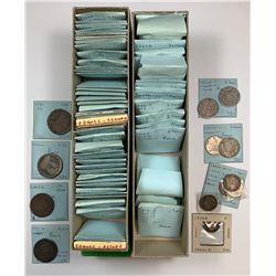 World Coins - France - Lot of 226 Coins