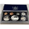 Image 1 : New Zealand 1977 Proof coin set, includes 27.216 gram 0.925 Ag dollar