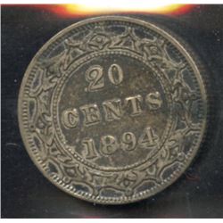 1894 Newfoundland Twenty Cents